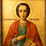 Икону святого великомученика Пантелеймона