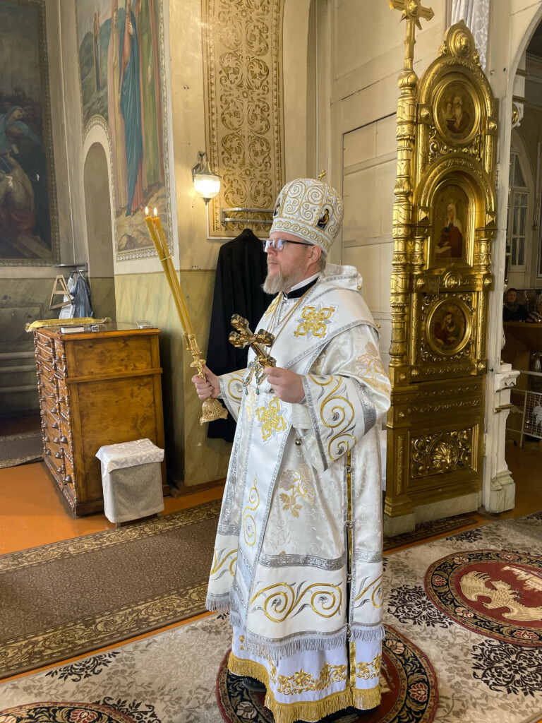 Божественная литургия престольного праздника в Вознесенском храме